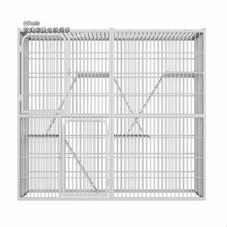 貓屋 貓窩 貓籠 貓咪別墅 貓籠子貓別墅超大自由空間貓咪大號繁殖別墅家用貓窩貓舍繁育貓屋