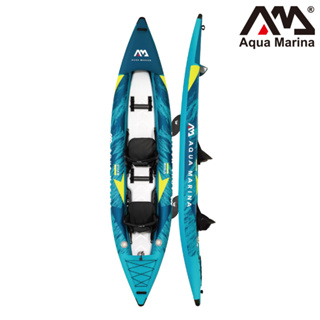 Aqua Marina 充氣雙人獨木舟-全能型 STEAM ST-412 湍流號 / KAYAK 皮艇 皮划艇 水上活動