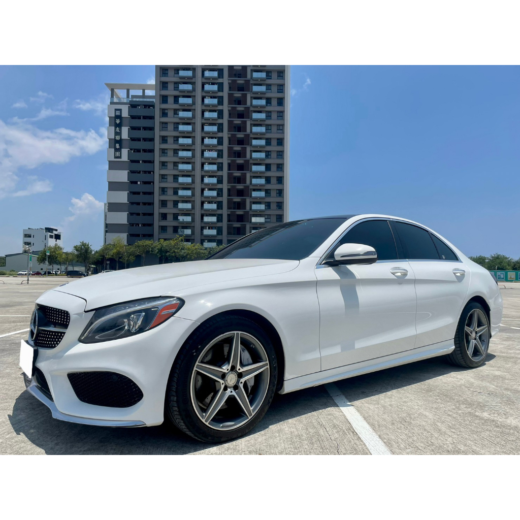 2016 Benz W205 C300 AMG 基本滿配 完整度很夠的AMG C300 買到賺到