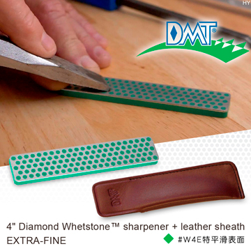 【IUHT】DMT 4" Diamond Whetstone™ sharpener 4"鑽石磨刀石-附皮套#W4E