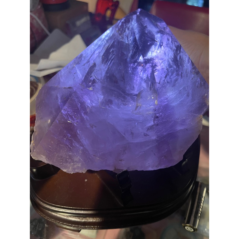 玻利維亞紫水晶🔮 紫水晶柱 打燈超美超美 最後降價