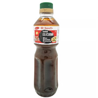 ［味榮 ] 日式胡麻和風醬/柚子和風醬/焙煎胡麻沙拉醬（600ml)(即期出清）