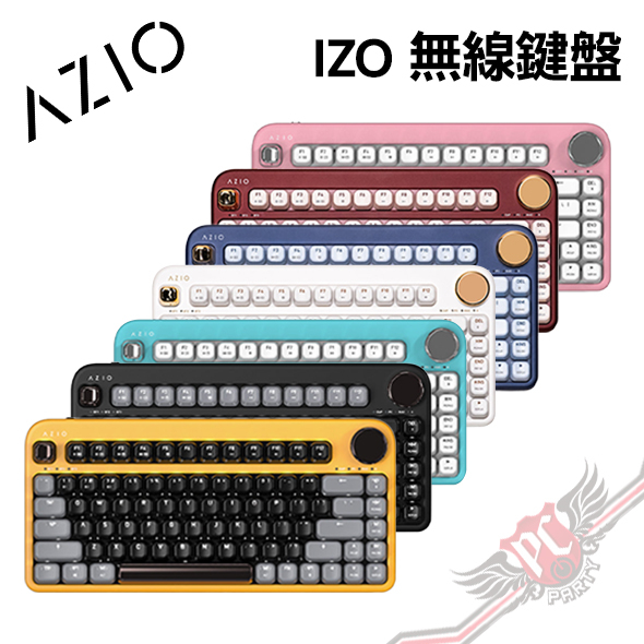 AZIO IZO 無線短鍵盤 藍牙5.0 / USB PCPARTY