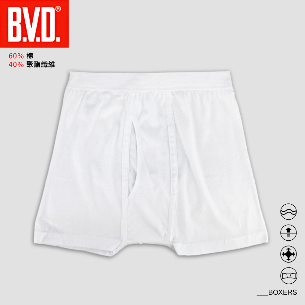 【BVD】速乾棉透氣平口褲-SBD1625