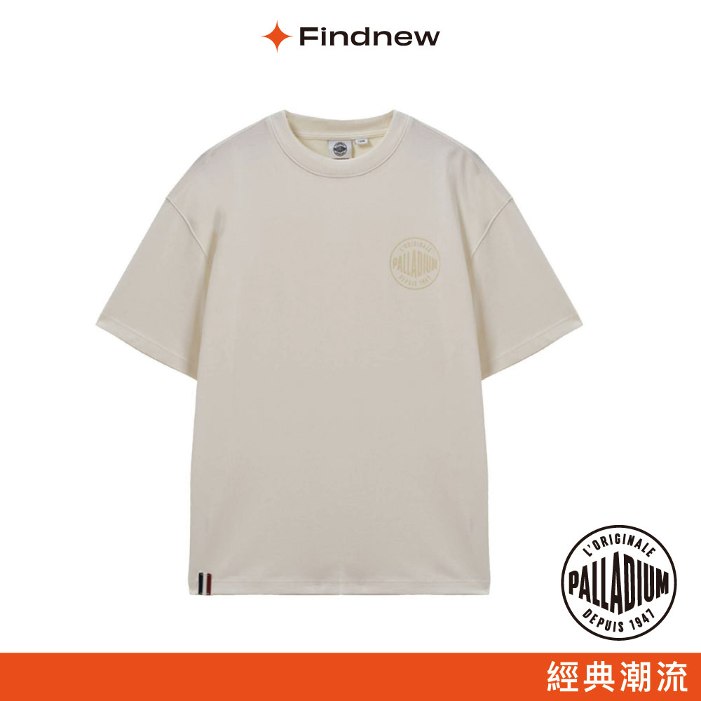 PALLADIUM 基本款LOGO短袖上衣 白色 108174-262【Findnew】