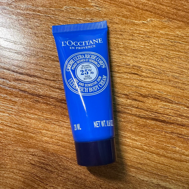 全新 L’OCCITANE 歐舒丹 乳油木保濕身體霜 20ml/ 蠟菊精華晚安修護面膜 8ml