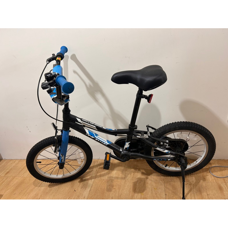 捷安特 ANIMATOR 16吋兒童腳踏車/童車 藍色 附輔助輪
