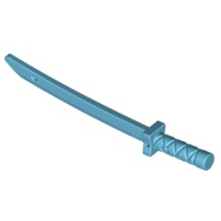 AndyPB 樂高LEGO 中蔚藍色 武士刀 [21459] Sword 6264121