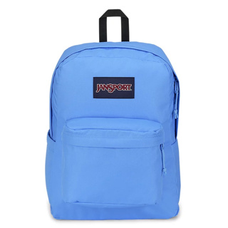 jansport plus 經典美式 輕量 防潑水 單邊水壺袋 15.6吋電腦格 海鹽藍後背包