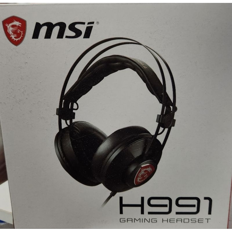 MSI 電競耳機 H991 全新