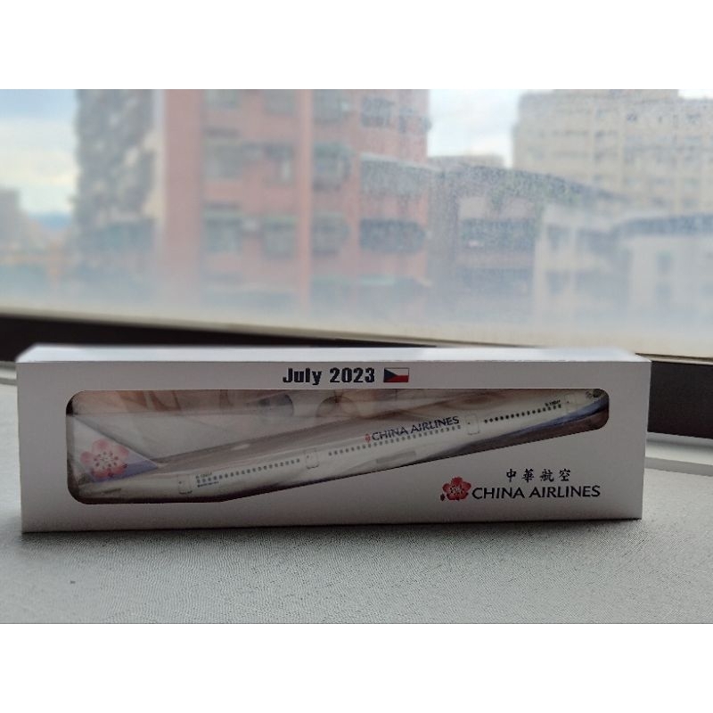 台北-布拉格首航 華航飛機模型AIRBUS A350-900+送記事本