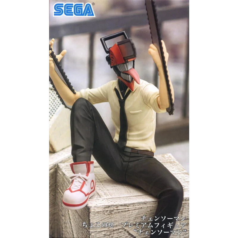 【日本公仔】景品 SEGA 鏈鋸人 PM 坐姿公仔 鏈鋸人