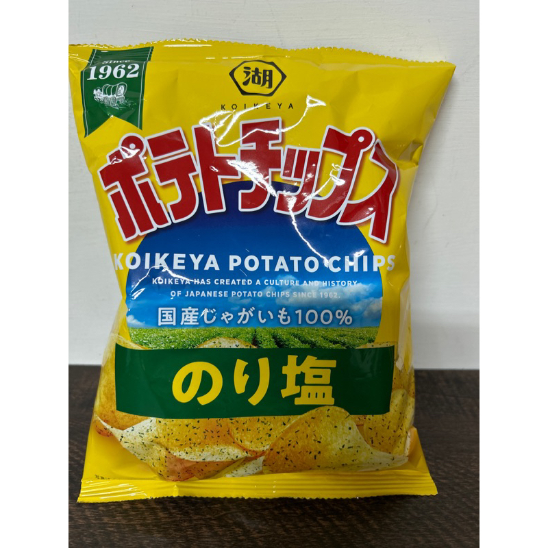 🇯🇵湖池屋海苔鹽味洋芋片效期2023.10.7