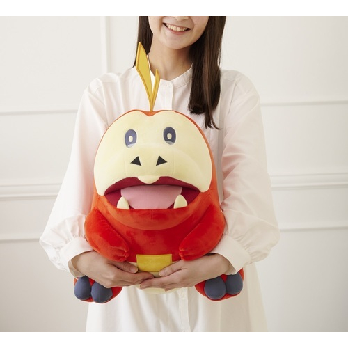 日本寶可夢中心 PokémonCenter 限定 等身大 呆火鱷 娃娃 玩偶