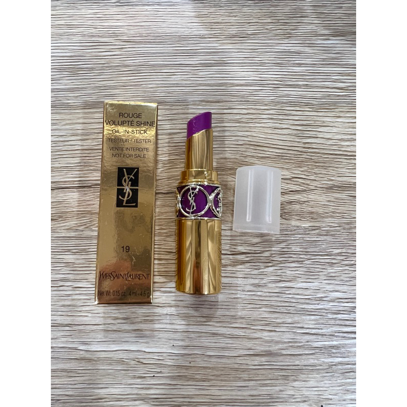 YSL 聖羅蘭 情挑誘光水唇膏 僅試色 試用品 環保蓋 4.5g