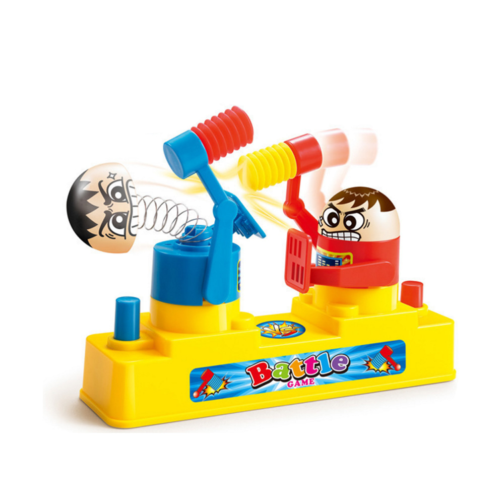 【Hi-toys】敲槌腦袋攻守對戰機/桌遊親子玩具