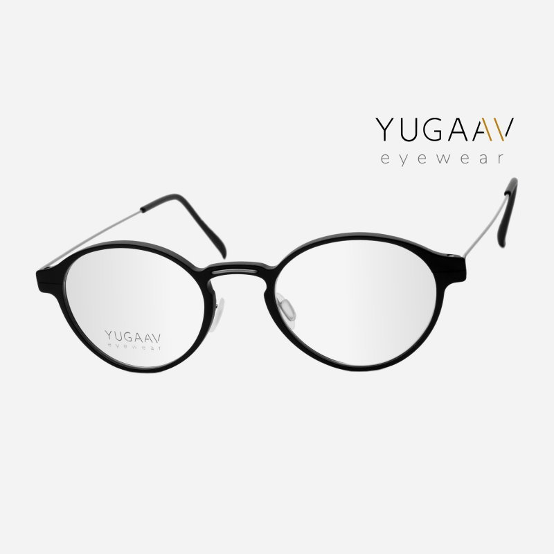 YUGAAV Swing 義大利手工眼鏡｜小臉圓框純鈦眼鏡 男生品牌眼鏡框【幸子眼鏡】