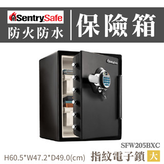 美國原裝進口🔥 SentrySafe 金庫 指紋辨識 電子式密碼鎖 防火防水 保險箱 SFW205BXC 密碼鎖 保管箱