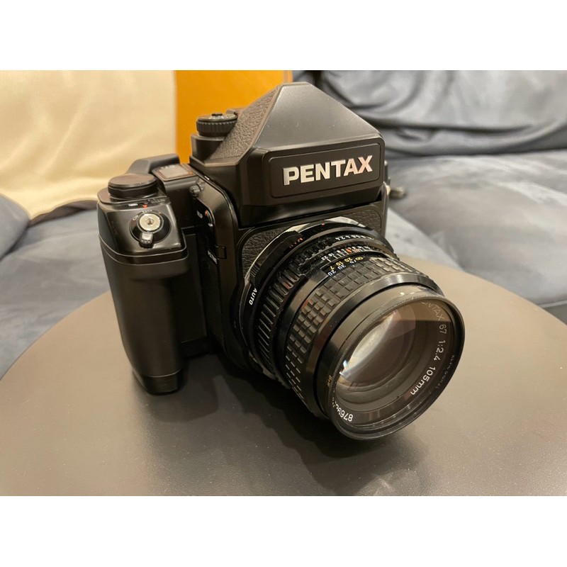 美品】PENTAX 6×7 後期 + F2.4 105mm 完動品 #p30 PENTAX