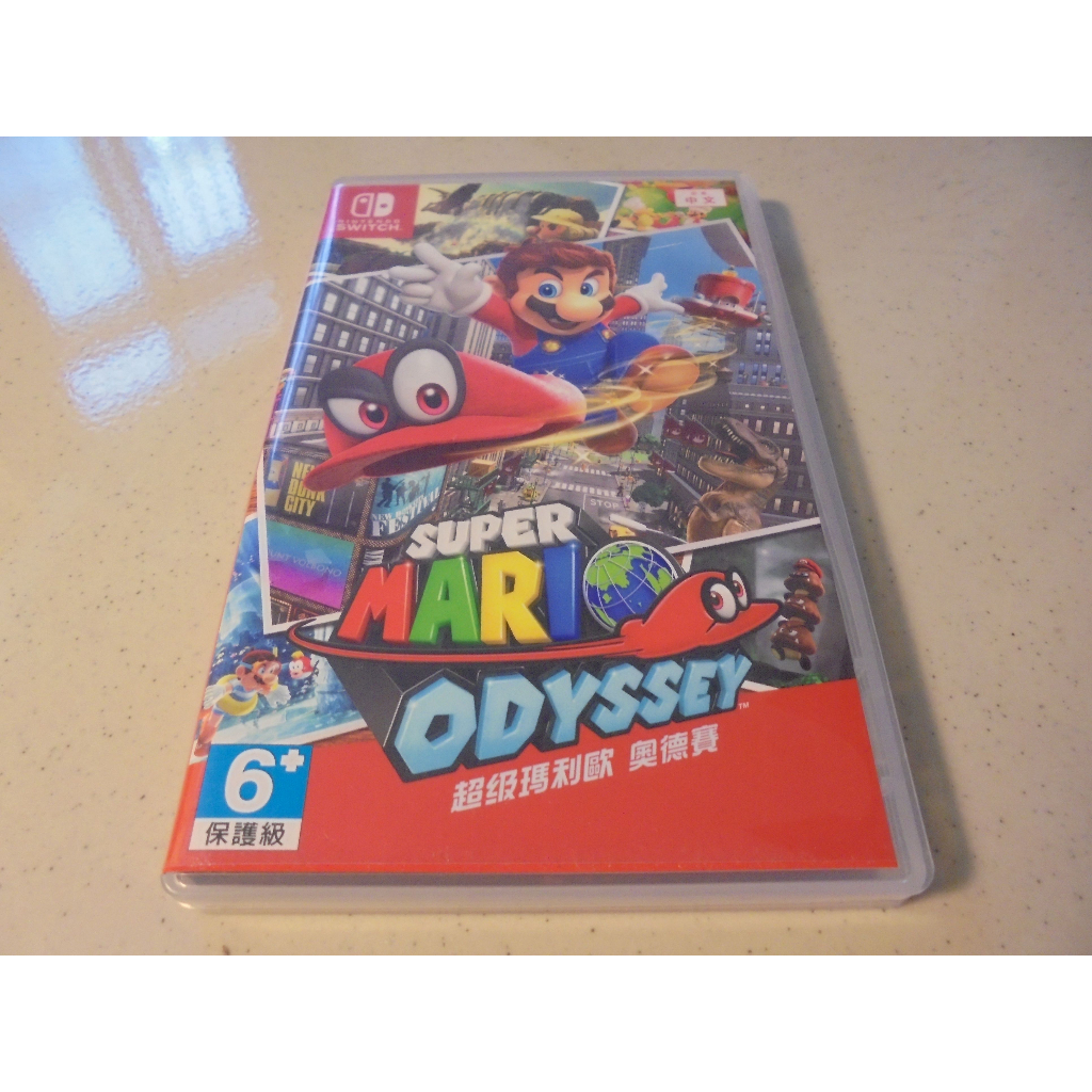 Switch 超級瑪利歐-奧德賽 Mario Odyssey 中文版 直購價1000元 桃園《蝦米小鋪》