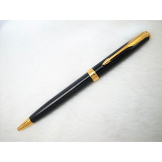 B205 派克 法國製 商籟黑漆 原子筆(7.5成新)