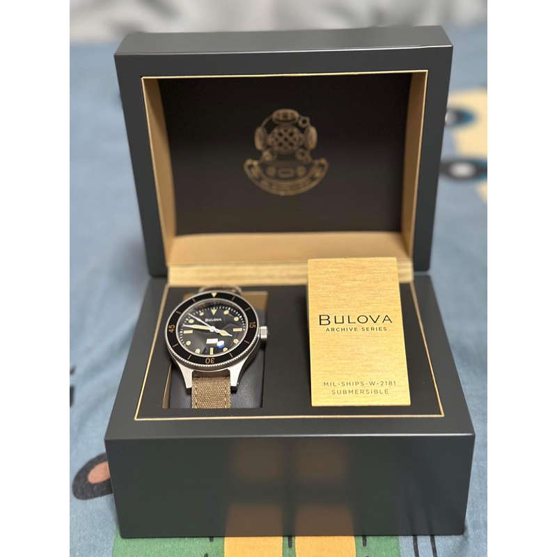 morks購入 bulova 98a266 手錶 附原廠錶帶