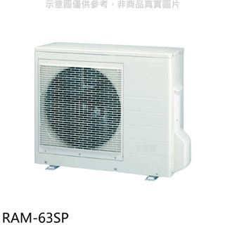 日立江森【RAM-63SP】變頻1對2分離式冷氣外機