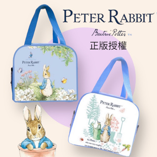 正版授權Peter Rabbit 彼得兔/比得兔 多功能手提袋/加寬便當袋/點心袋
