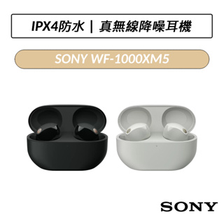 [公司貨] 索尼 SONY WF-1000XM5 無線降噪耳機 藍牙耳機 (黑色/銀色)