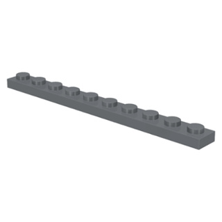 LEGO 樂高 4477 深灰色 Plate 1 x 10 薄板 零件 DGR41 全新