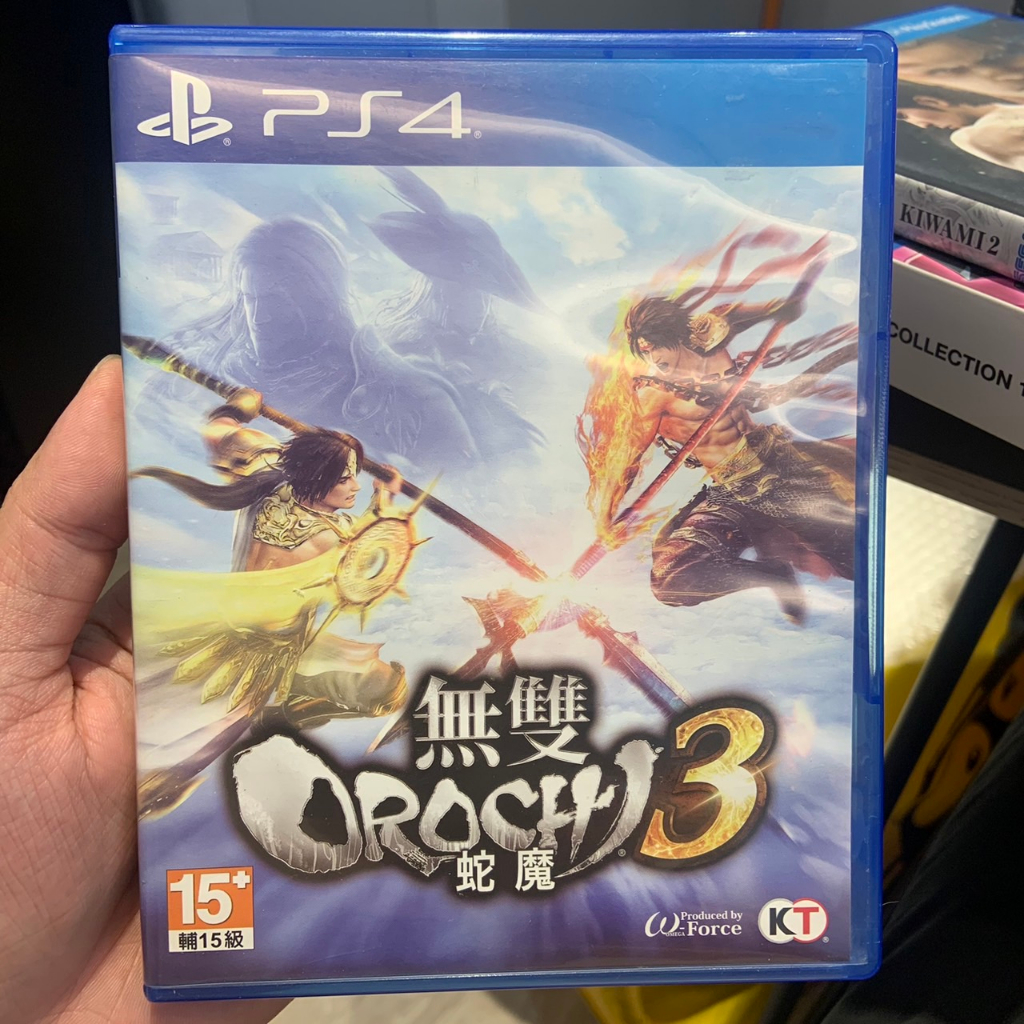 二手遊戲光碟 PS4 無雙 OROCHI 蛇魔 3 中文版