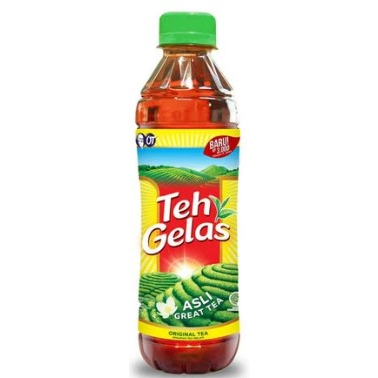 印尼花茶 Teh Gelas Botol Rasa Original Asli Great Tea - 350 ML