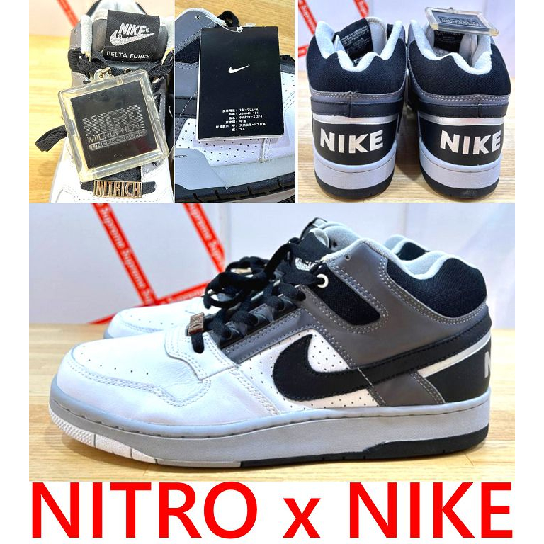 BLACK稱做日本武當的OG HIP HOP饒舌團體NITRO NITRAID x NIKE DELTA FORCE 1