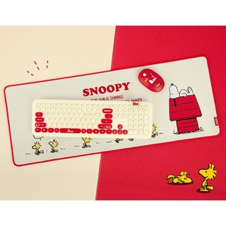 〔ALICS'S SHOP韓國代購〕Royche x SNOOPY 史努比 無線滑鼠 藍芽滑鼠 滑鼠墊 無線鍵盤 USB