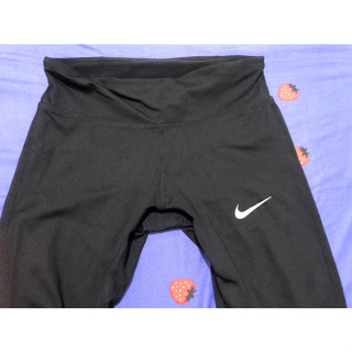 Nike瑜珈褲/跑步褲/七分褲/legging S號DRI-FIT