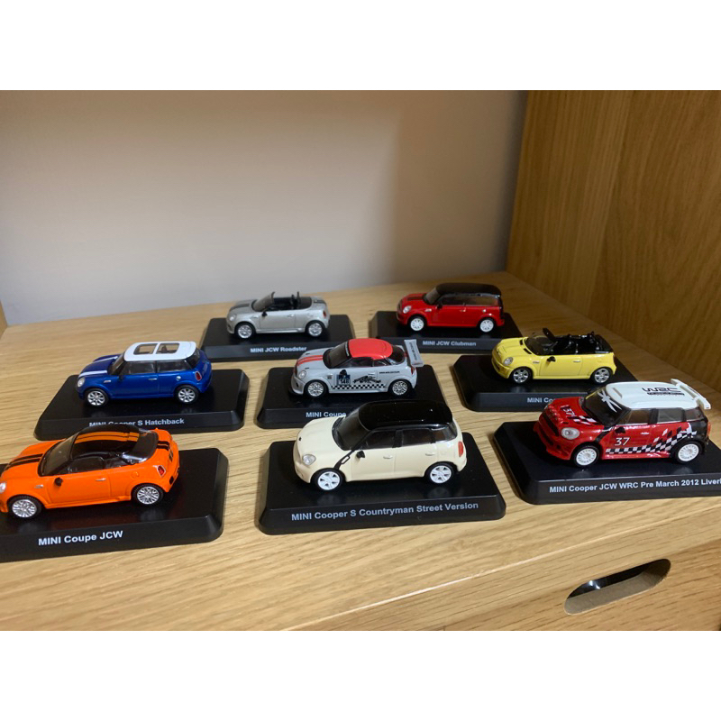 mini cooper 模型車 7-11  模型 玩具車 模型車 或 迴力車 1:60  mini