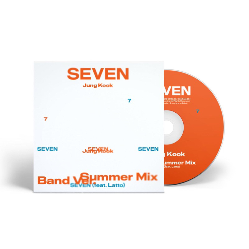 Jungkook 정국 - SEVEN (WEEKDAY Ver.) Single CD