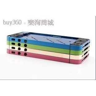庫存不用等-【no】-iPhone4/4s 原廠中框 電鍍加工 彩色 多色可選 中板 附卡托 開關鍵 音量鍵 靜音鍵 現