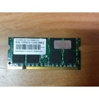 TRANSCEND DDR2 1GB 創見 筆電