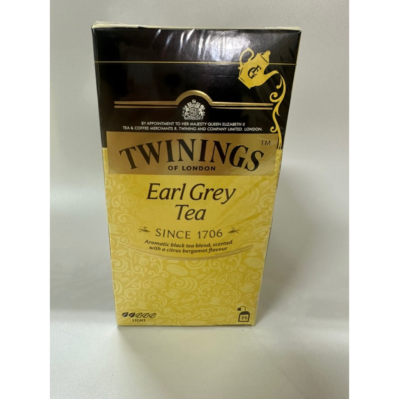 皇家伯爵茶2公克 25包-唐寧TWININGS 經典紅茶系列 蝦皮代開發票