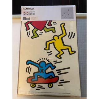 Keith Haring 紐約塗鴉大師壁貼 IKEA貼紙