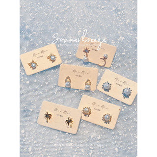 Miu•Miu-現貨-直播價100元-全純925銀 細膩質感珍珠渡假韓系耳環 多式-24小時內發貨