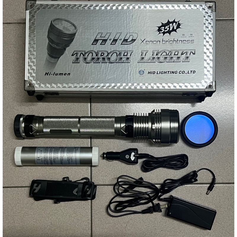 HID35W TORCH LIGHT 氙氣燈強光手電筒專用12v充電鋰電池充電器