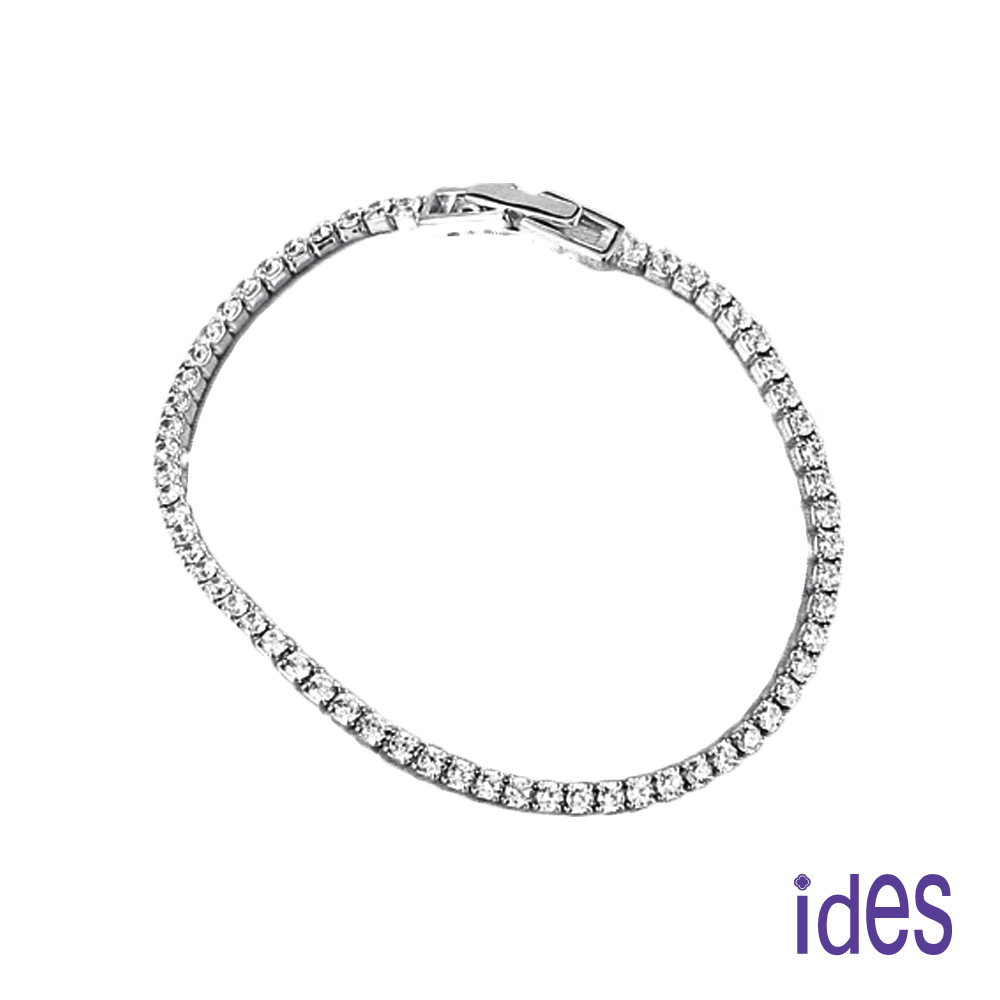 ides愛蒂思鑽石 母親節送禮 輕珠寶時尚設計晶鑽手環手鍊/嬌點