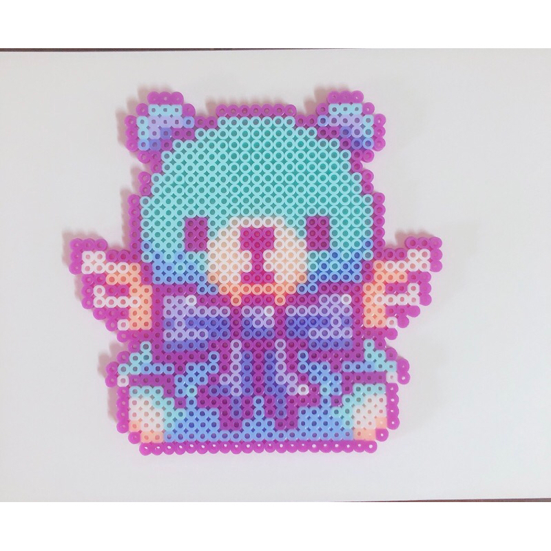 拼豆天使熊熊材料包2.6mm拼豆益智遊戲