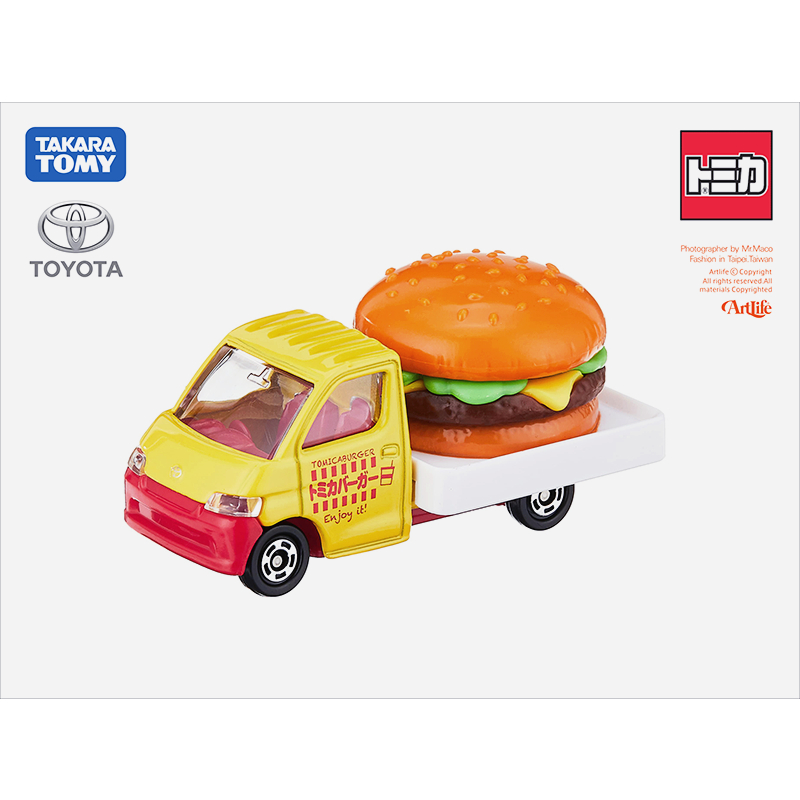 ArtLife @ TOMICA トミカ 54 トヨタ タウンエース ハンバーガーカー HANBURGER 漢堡車