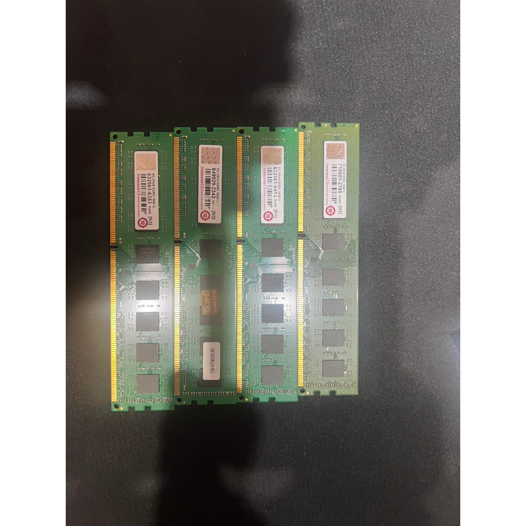 🚚《二手商品》🚚 創見DDR3 8GB 桌上型電腦記憶體 (四入)