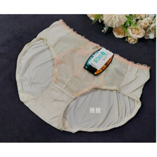 【思薇爾】中腰 蕾絲三角內褲 XXL 純棉褲底 三角褲 大尺碼內褲
