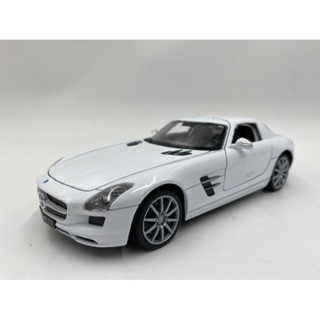 【壓箱寶玩具】現貨 WELLY 威力1:24模型車 德國賓士Mercedes BENZ SLS AMG