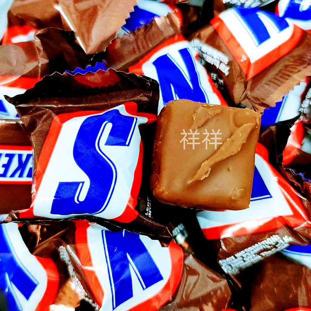 迷你士力架 snickers 士力架 迷你花生巧克力 MIMIS  夏季零嘴 可口美食